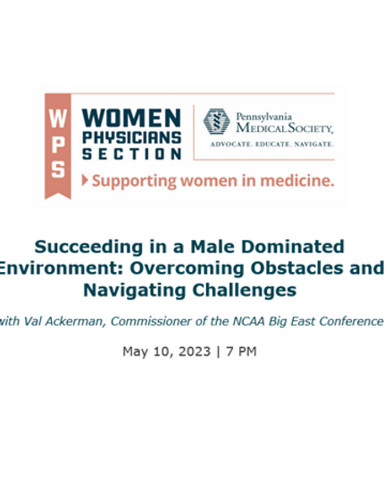 Live CME: Succeeding in a Male Dominated Environment