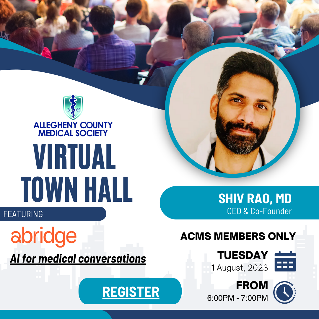 ACMS Town Hall featuring Abridge | AI for medical conversations