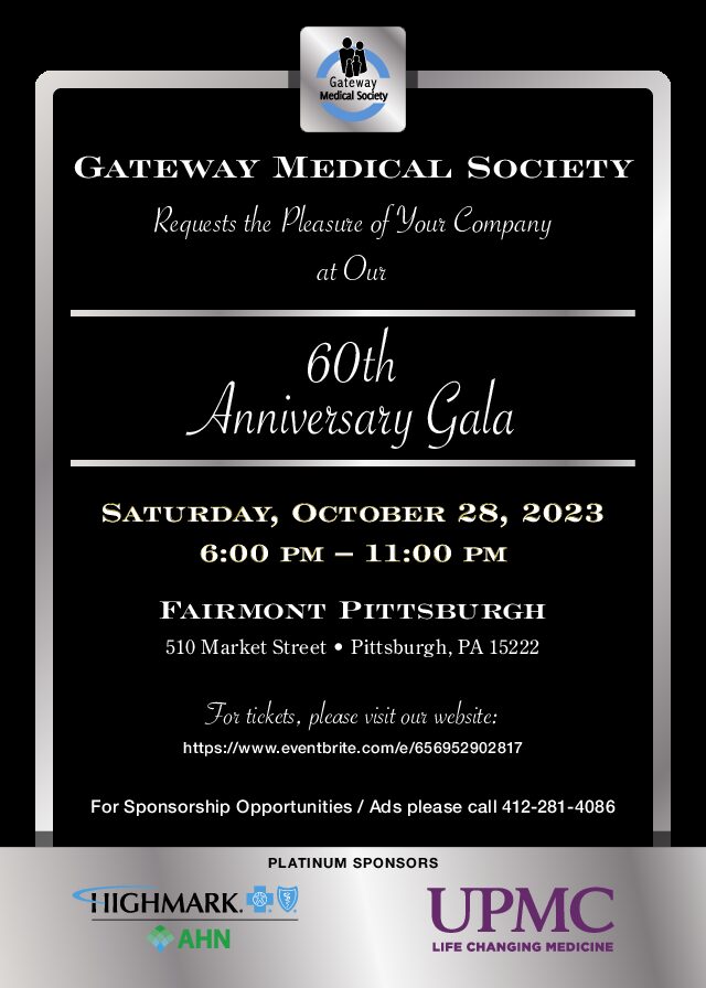 Gateway Medical Society 60th Anniversary Gala
