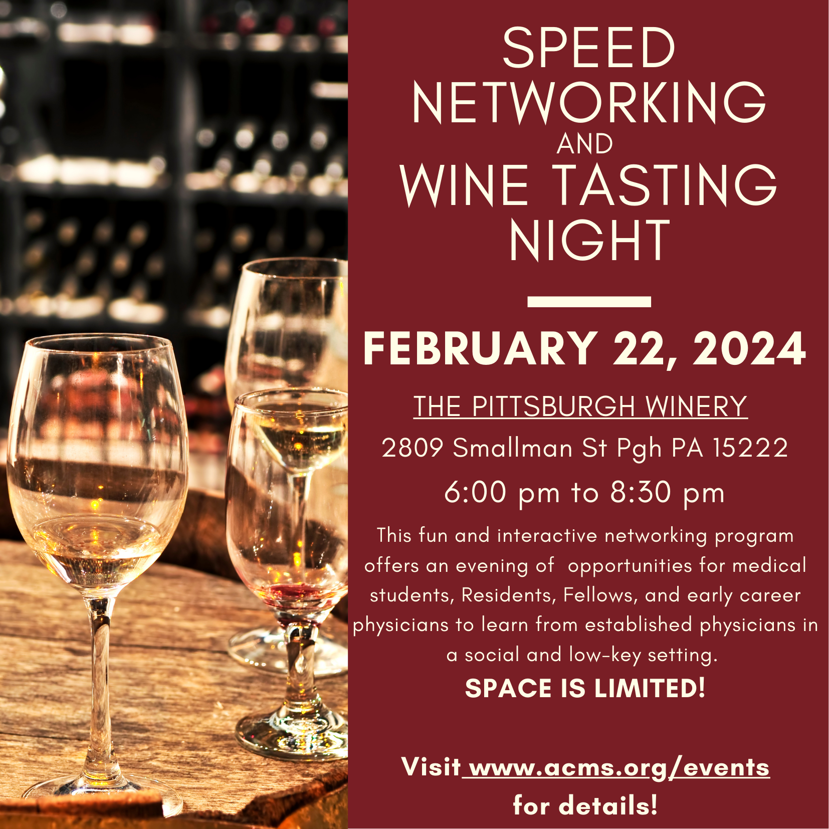 Women in Healthcare Committee Speed Networking & Wine Tasting Night