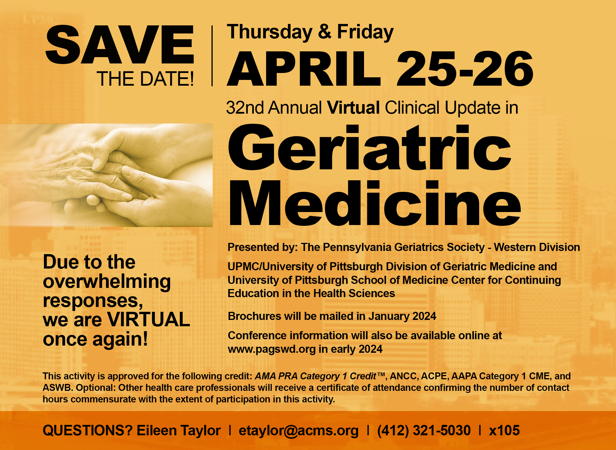 32nd Annual Clinical Update in Geriatric Medicine