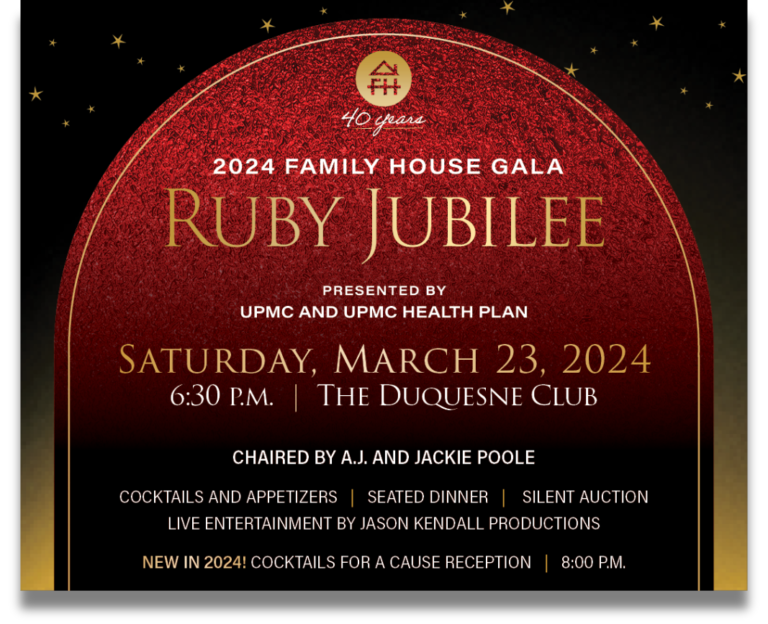 Family House Ruby Jubilee Gala