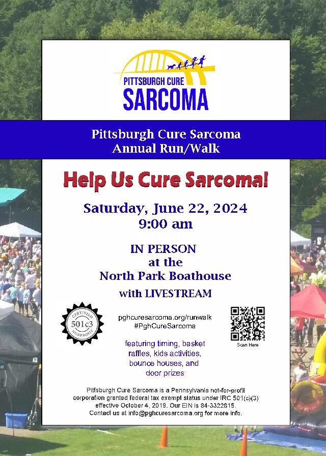 Pittsburgh Cure Sarcoma Annual Run/Walk