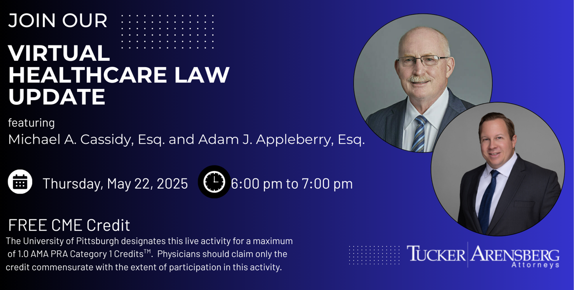 Virtual Healthcare Law Update - CME Event