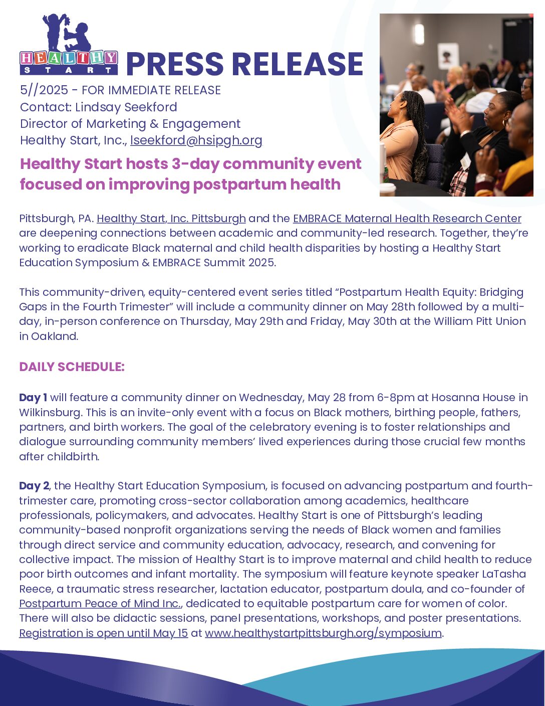 Healthy Start Education Symposium 2025