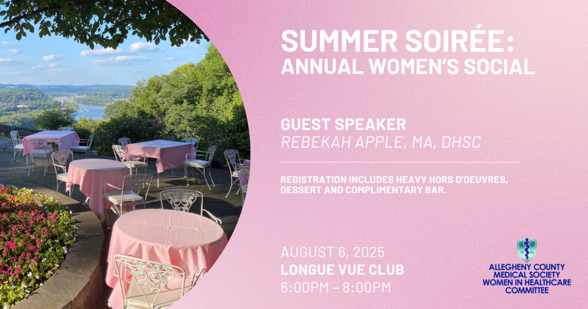 Women in Healthcare Committee Summer Social | Special Guest: Rebekah Apple, MA, DHSc