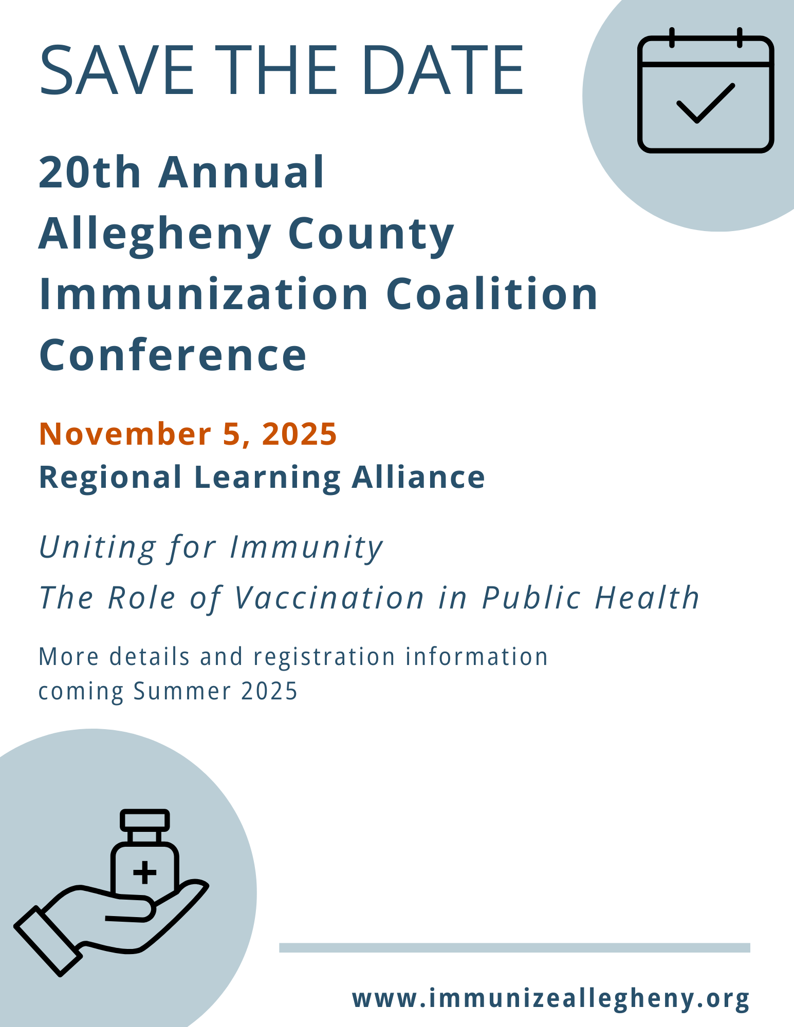 20th Annual Allegheny County Immunization Coalition Conference