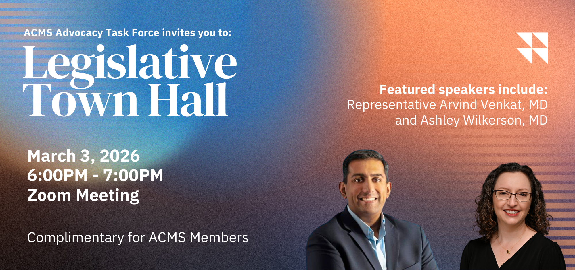 ACMS Virtual Advocacy Forum