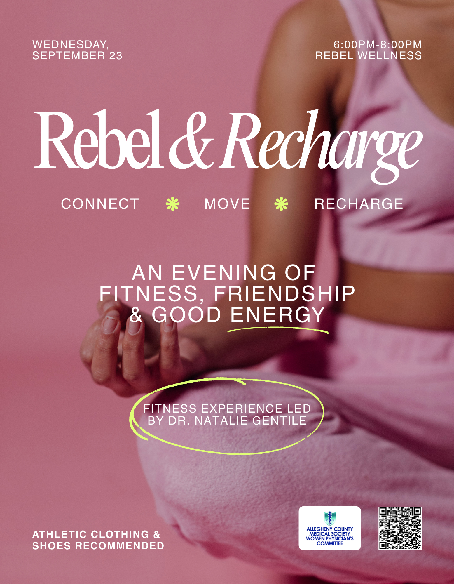 Rebel & Recharge: An ACMS Women Physician's Wellness Event